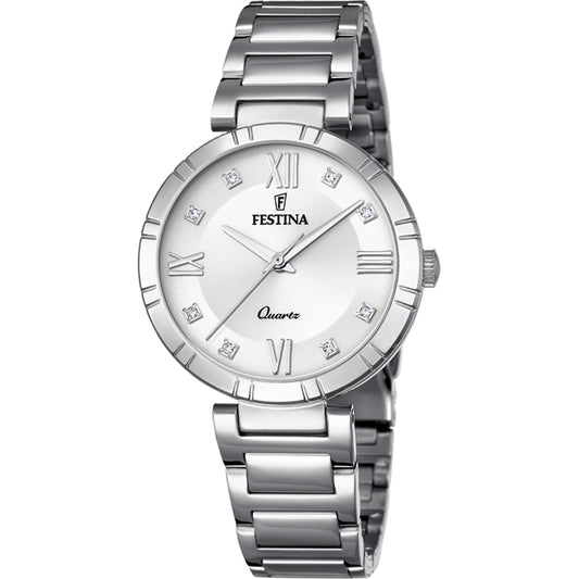 FESTINA white/silver