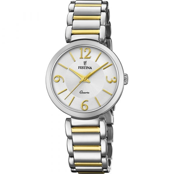 FESTINA silver/gold/white