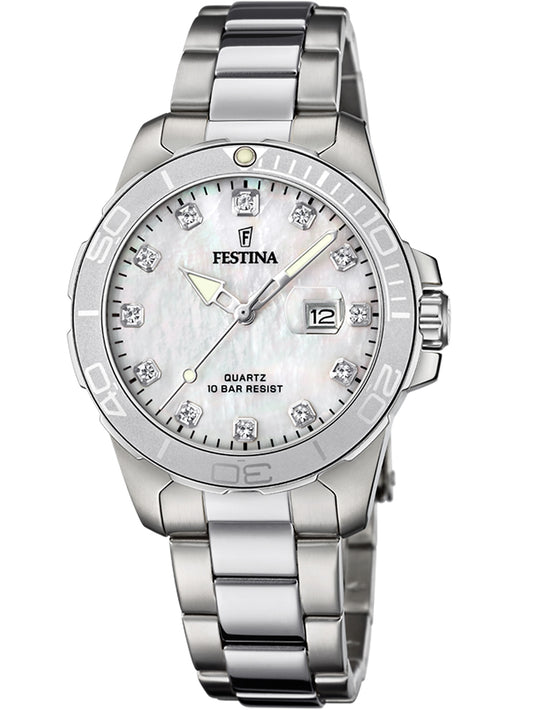 FESTINA silver/white