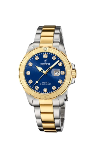 FESTINA gold/blue
