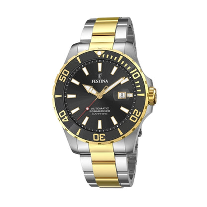 FESTINA silver/gold/black