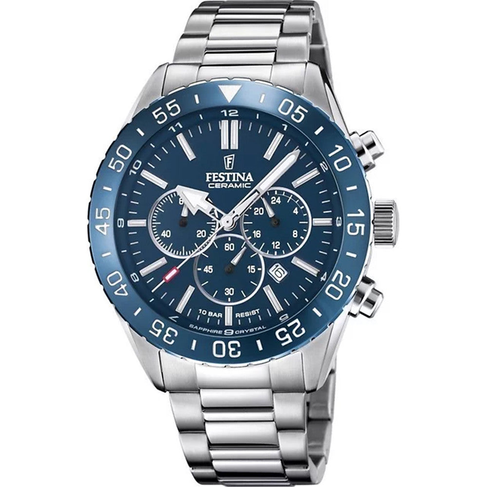 FESTINA silver/blue 4