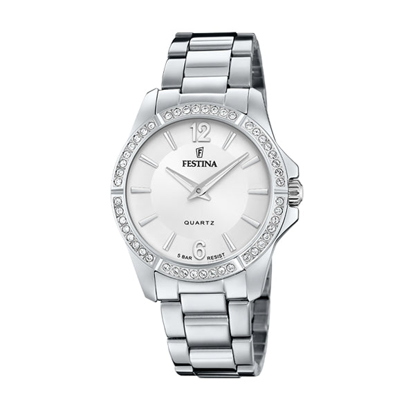 FESTINA white/silver