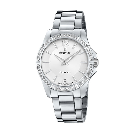 FESTINA white/silver