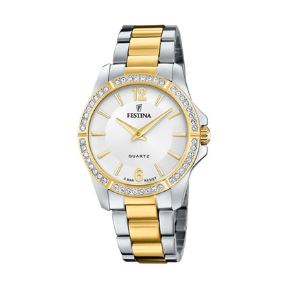 FESTINA gold/white/silver