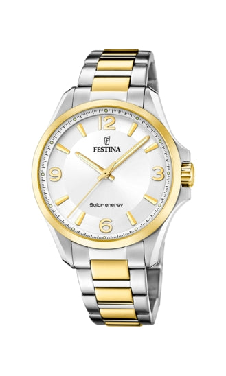 FESTINA silver/gold/white