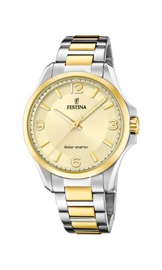 FESTINA silver/gold/gold