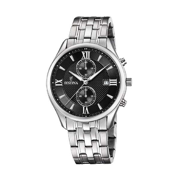 FESTINA black/silver