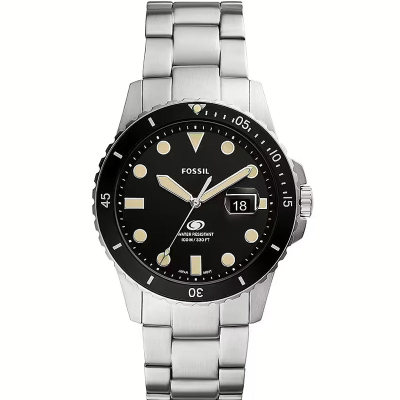 FOSSIL black/silver