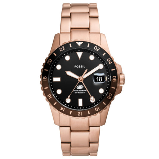 FOSSIL black/copper