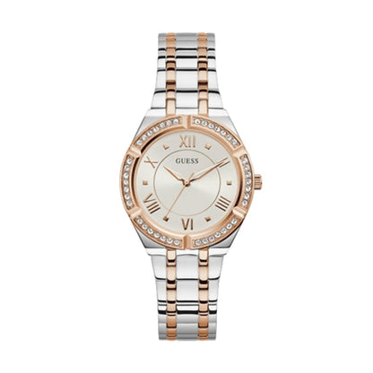 GUESS white/silver/copper