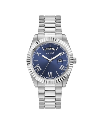 GUESS silver/dark blue