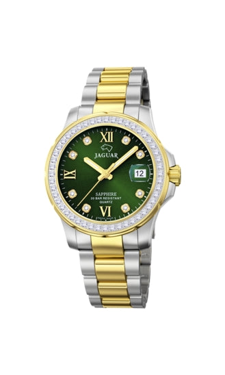 JAGUAR green/silver/gold