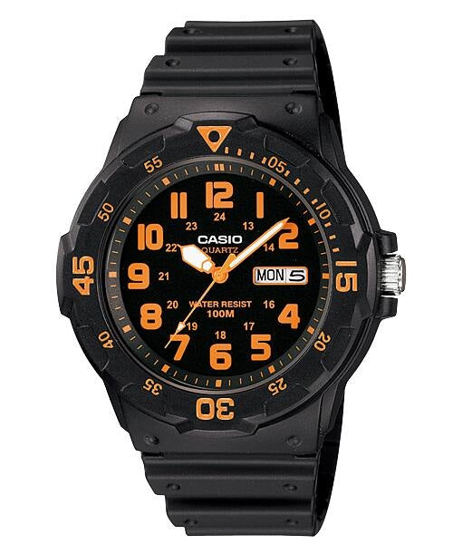 CASIO black/orange