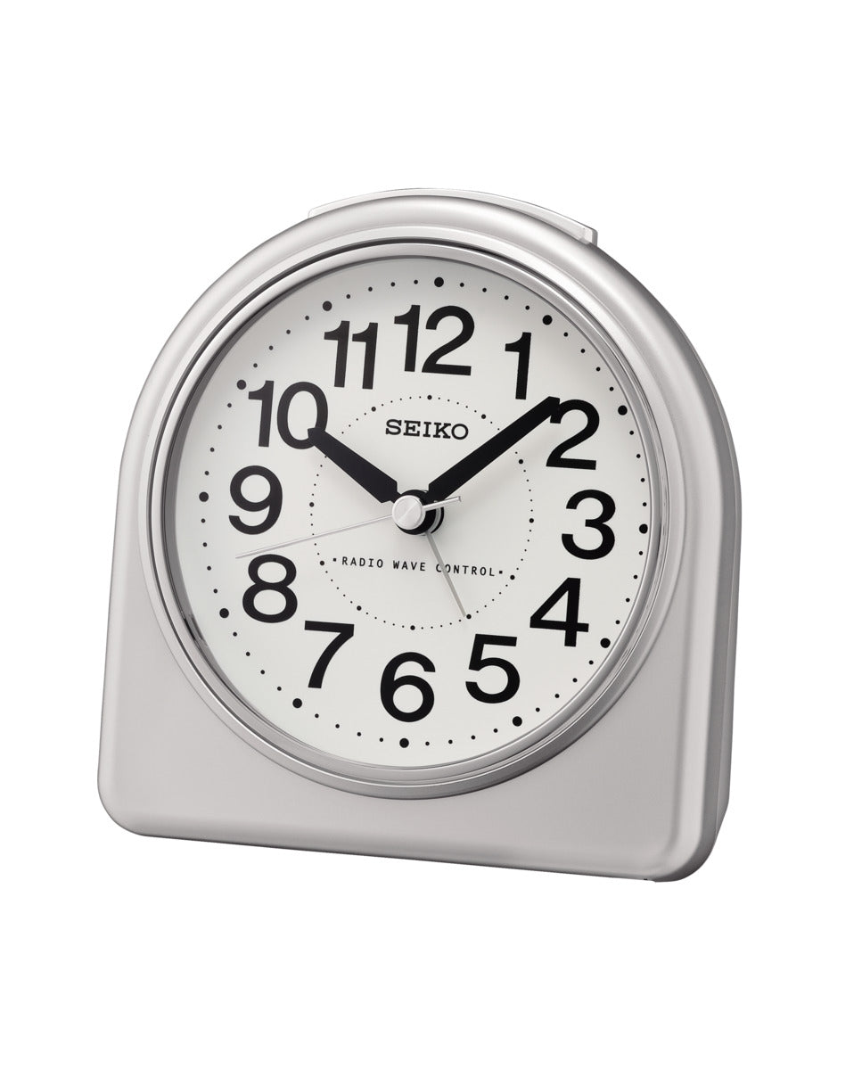 SEIKO CLOCKS white/silver