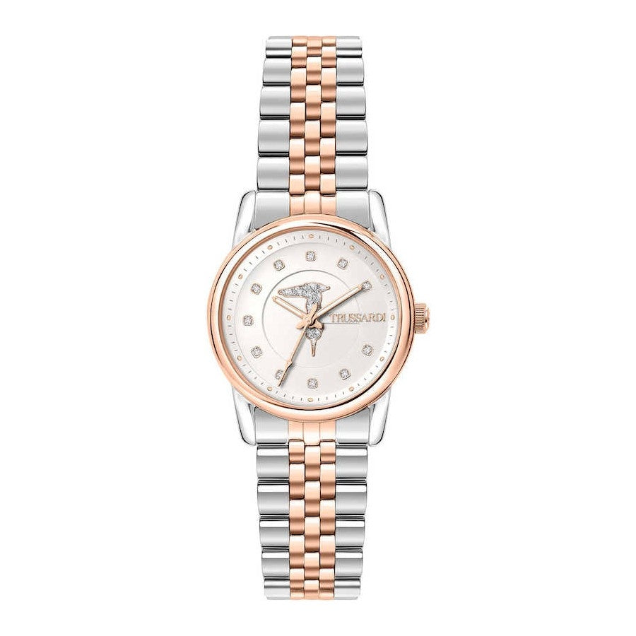 TRUSSARDI silver/copper