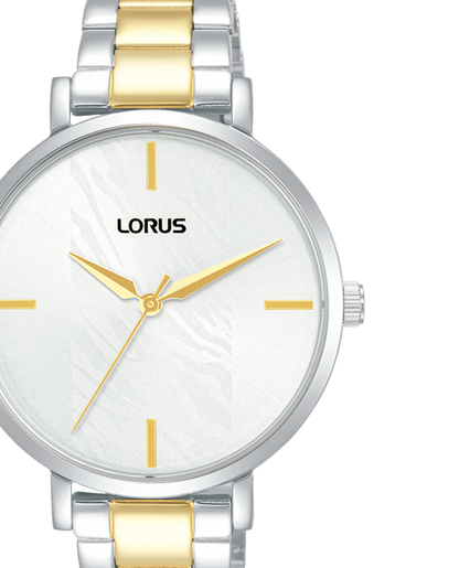 LORUS silver/gold 4