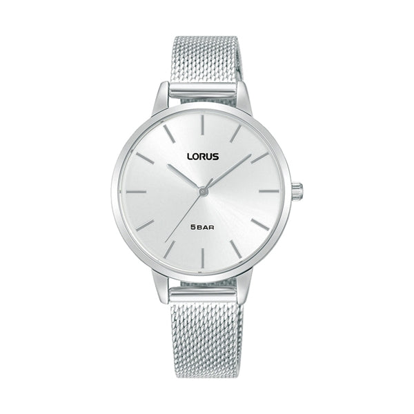 LORUS white /silver