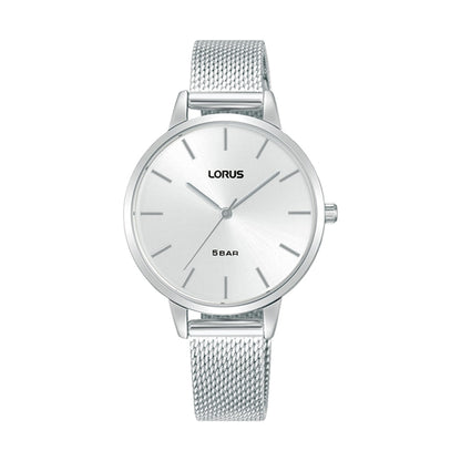 LORUS white /silver
