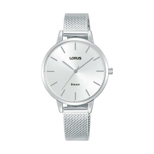 LORUS white /silver