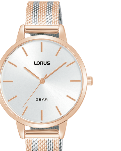 LORUS white/silver/copper 6