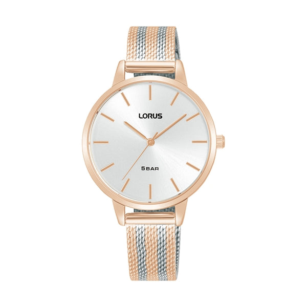 LORUS white/silver/copper
