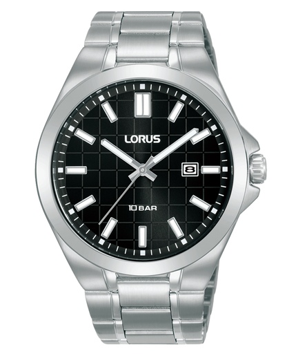LORUS black/silver