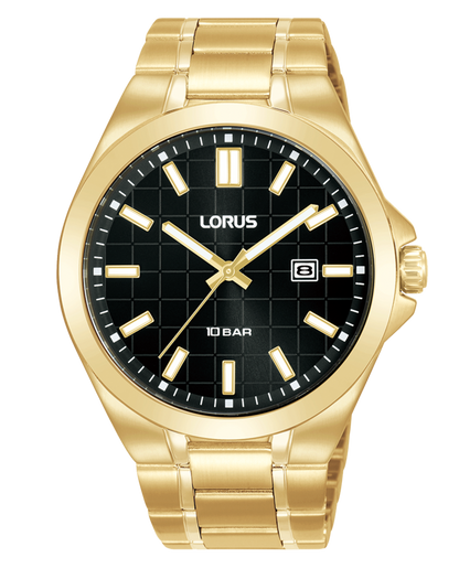 LORUS black/gold 4