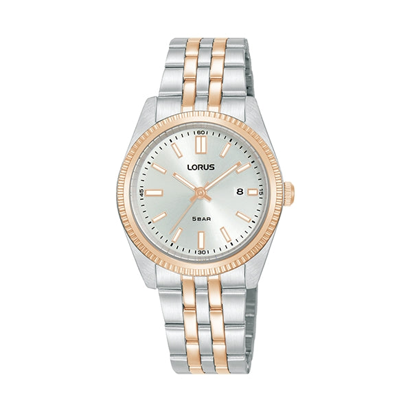 LORUS white/silver/copper
