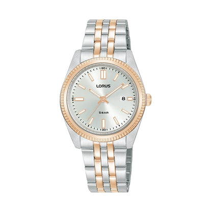 LORUS white/silver/copper