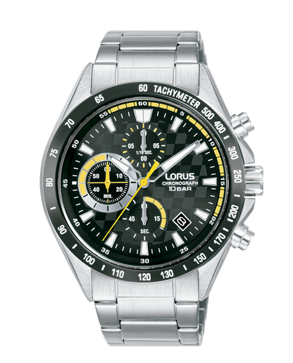 LORUS black/yellow 8