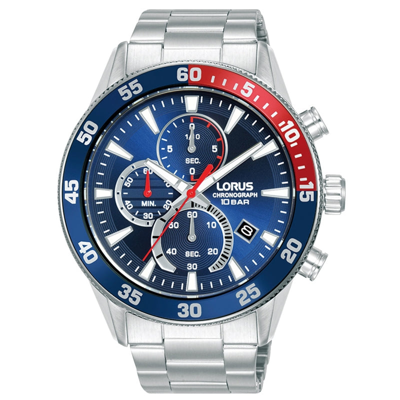LORUS blue/red