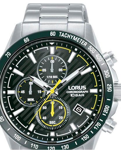 LORUS green/silver 5