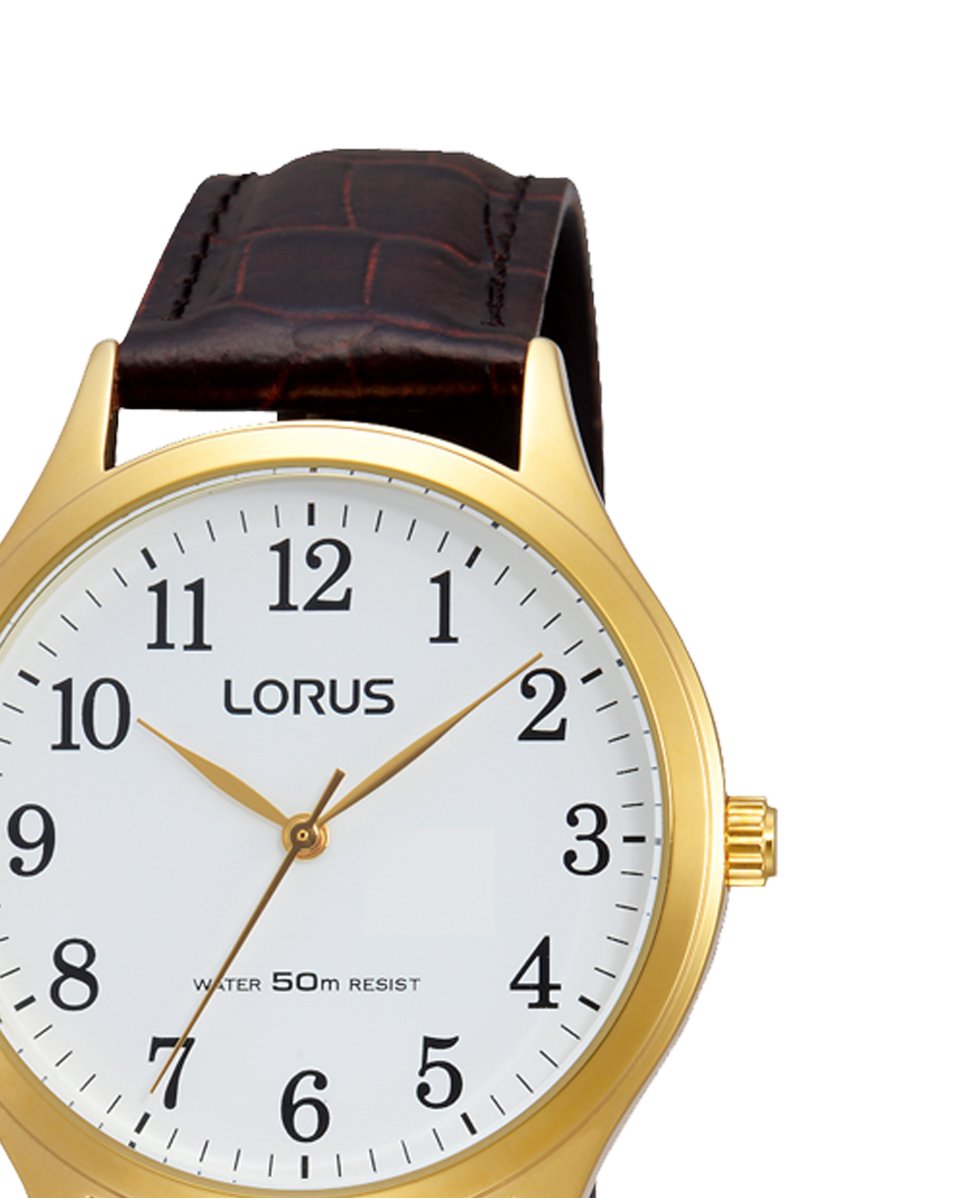 LORUS gold/brown 7