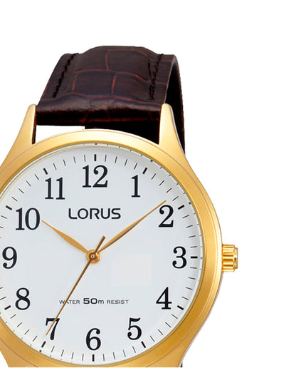 LORUS gold/brown 7