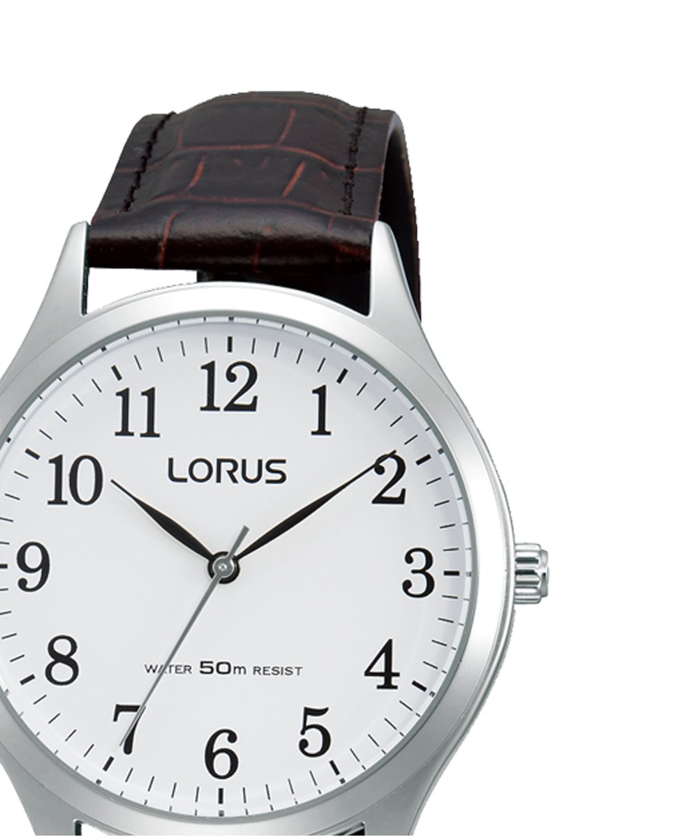 LORUS silver/brown 11