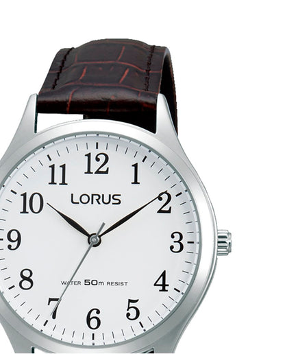 LORUS silver/brown 9
