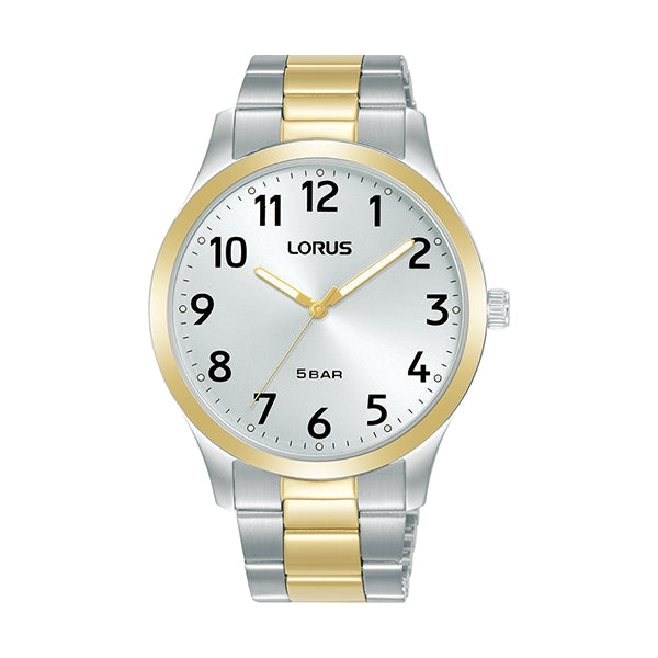 LORUS white/silver/gold