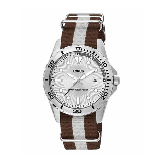 LORUS brown/whiite