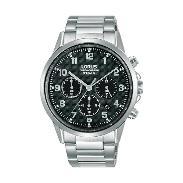 LORUS black/silver