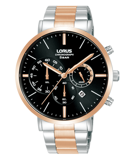 LORUS black/silver/copper 6