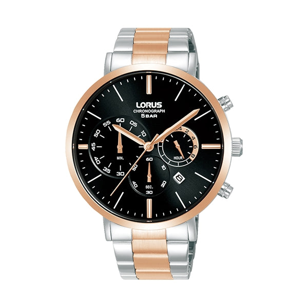 LORUS black/silver/copper