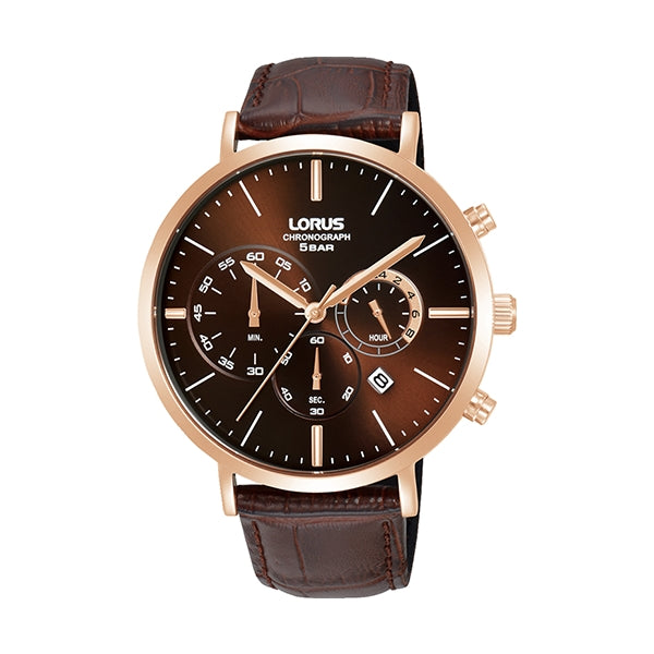 LORUS copper/brown