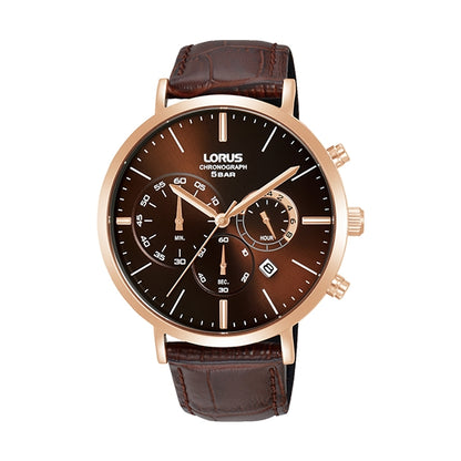 LORUS copper/brown