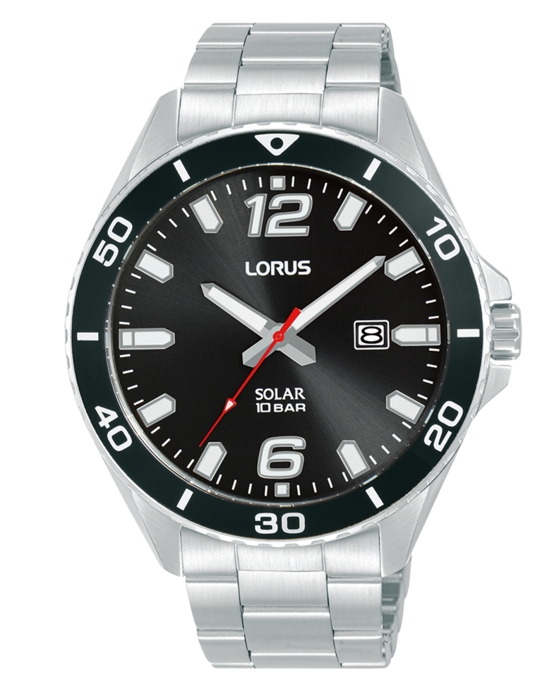 LORUS black/silver 