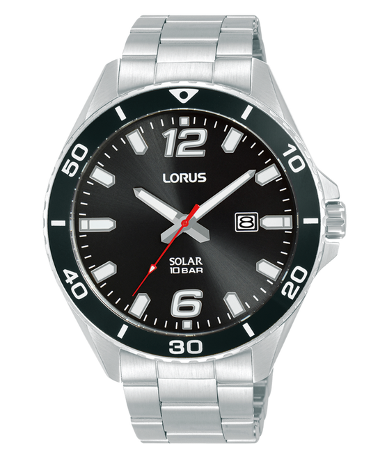 LORUS black/silver 