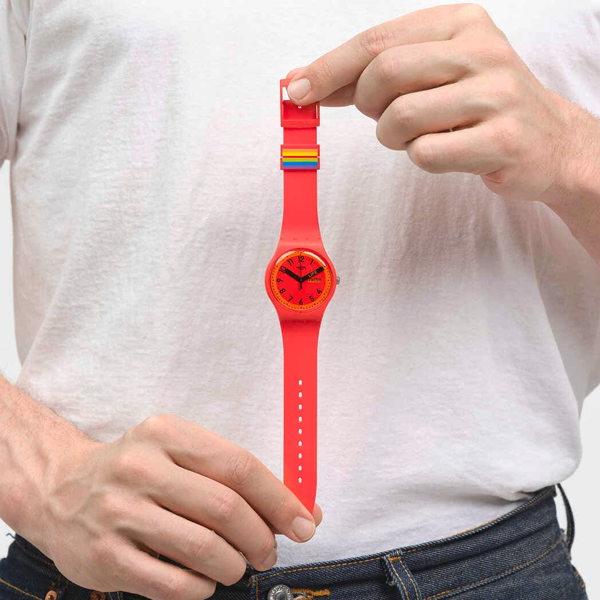 SWATCH orange 5