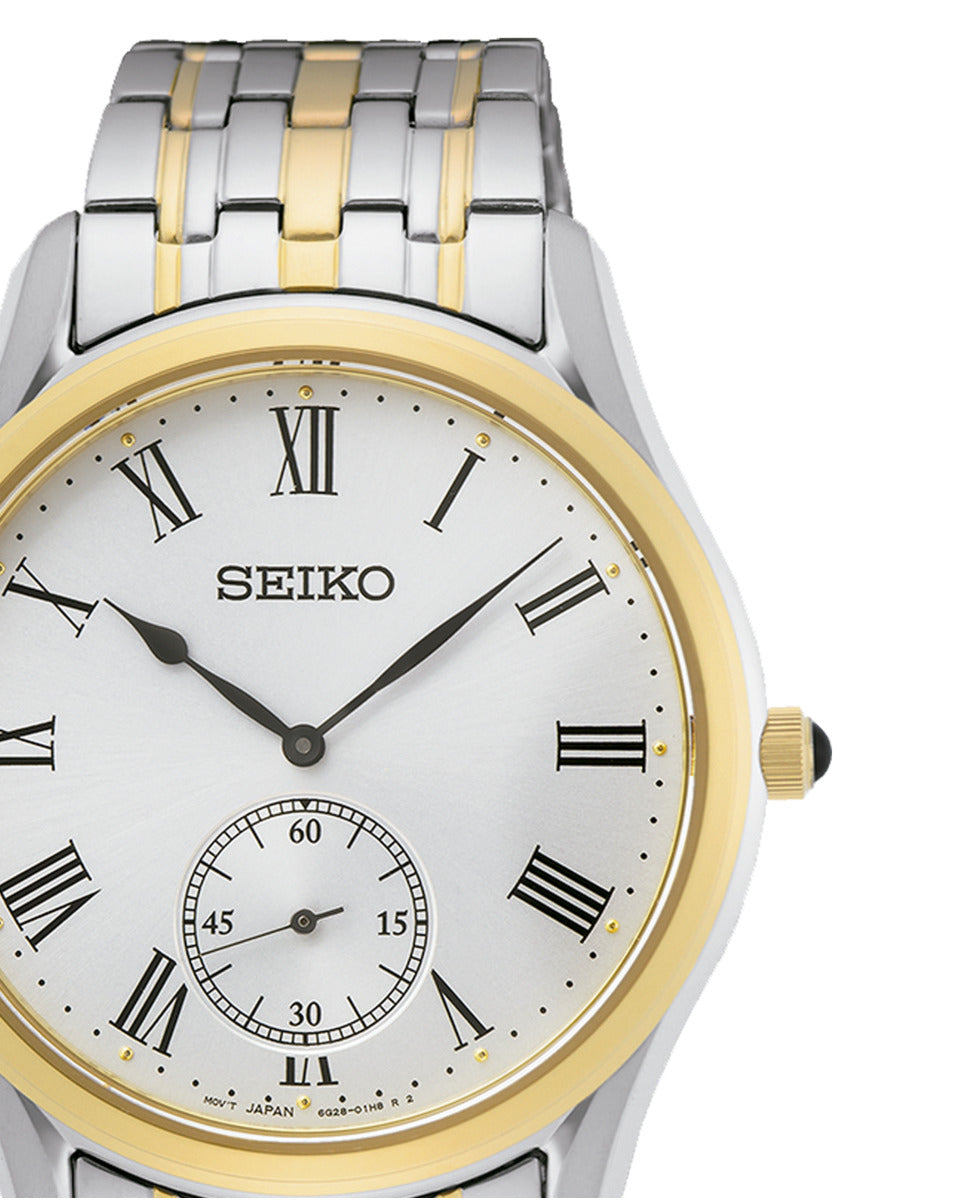 SEIKO silver/gold 5