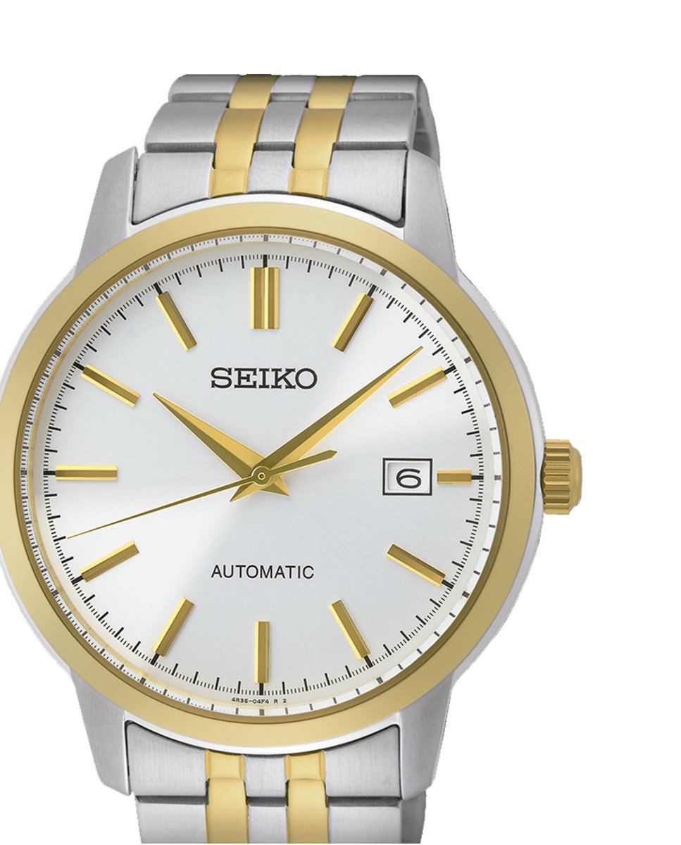 SEIKO white/silver/gold 10