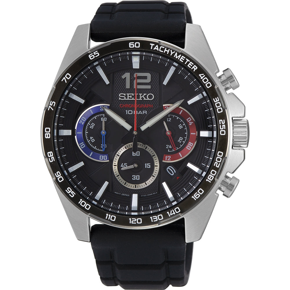 SEIKO red/blue